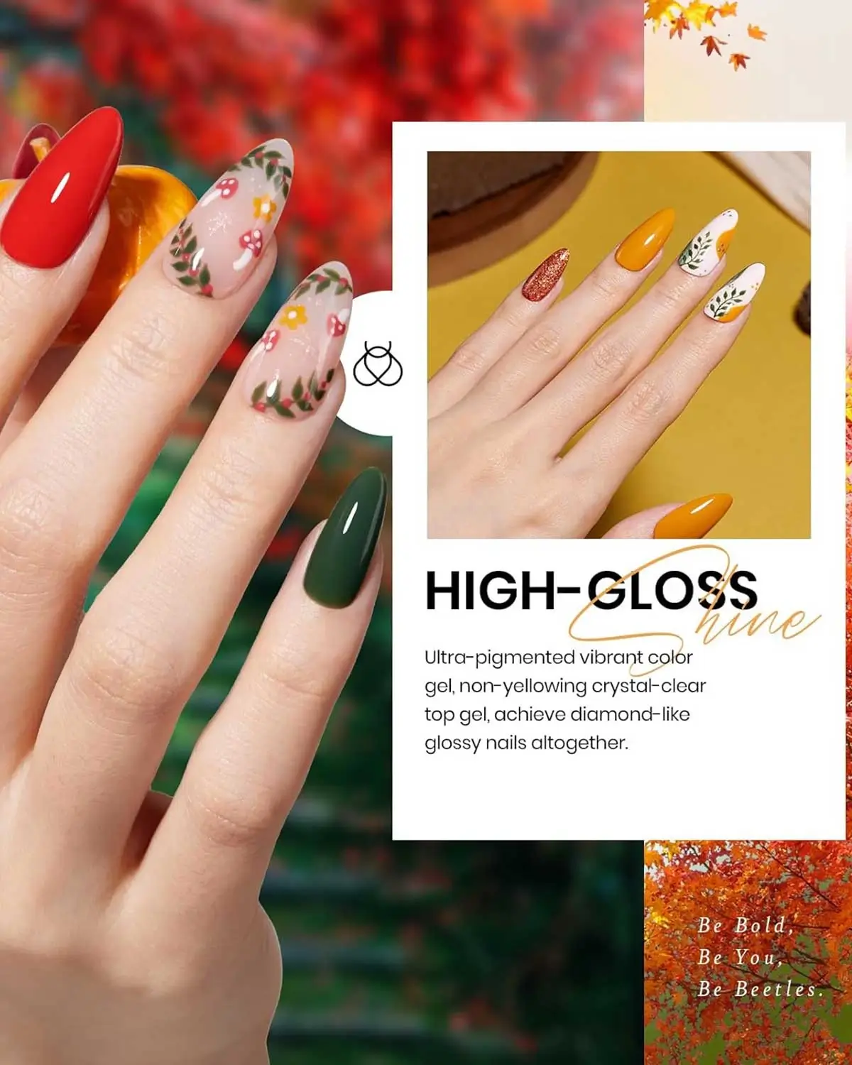 Beetles Fall Gel Nail Polish