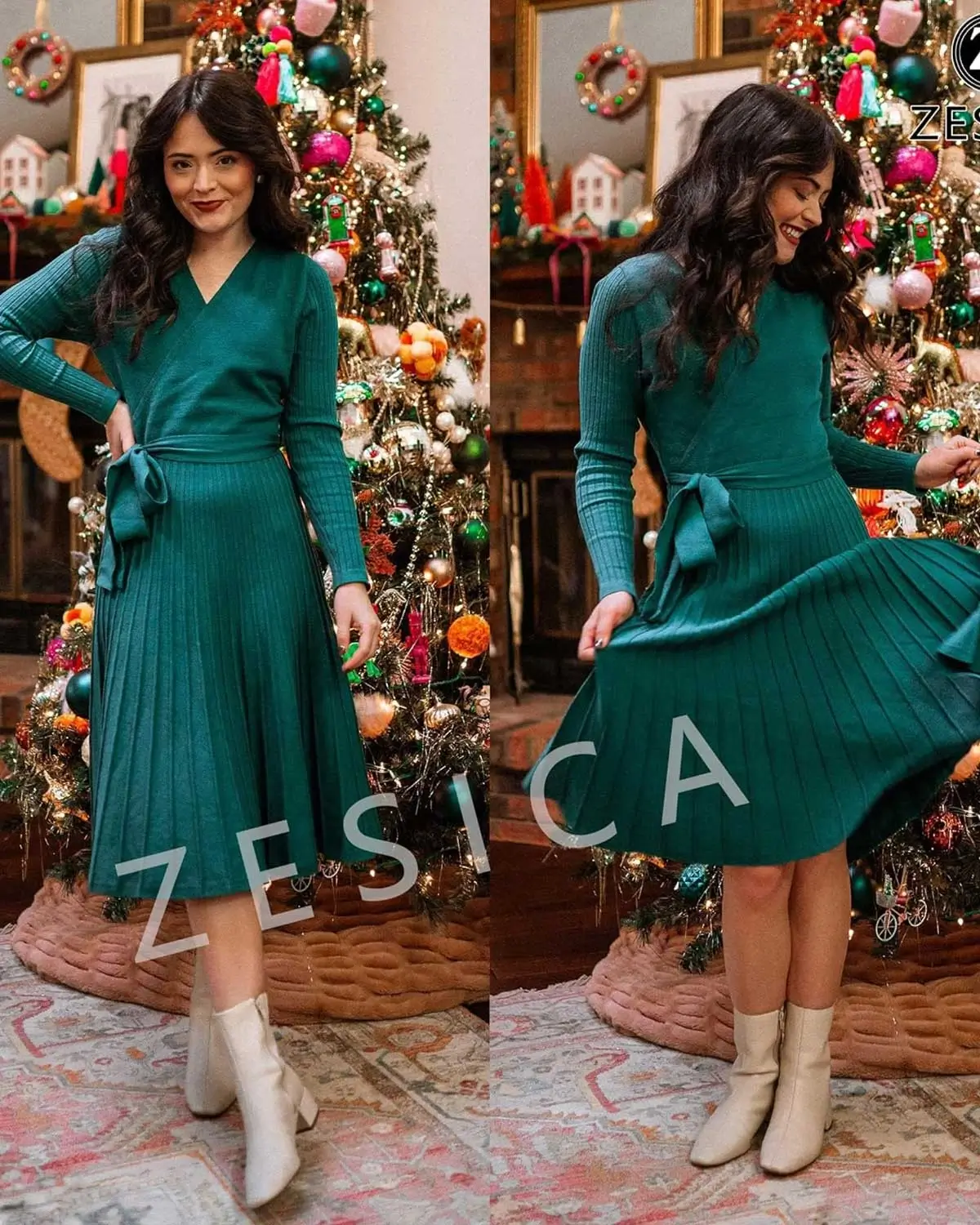 ZESICA Fall Long Sleeve Women