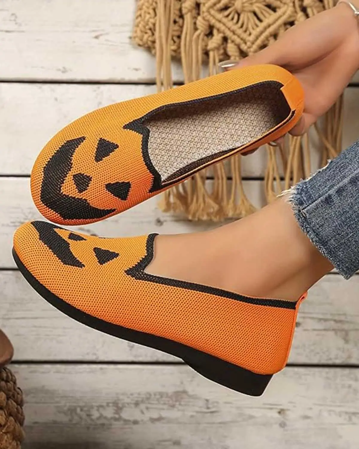Halloween Pumpkin Shoes