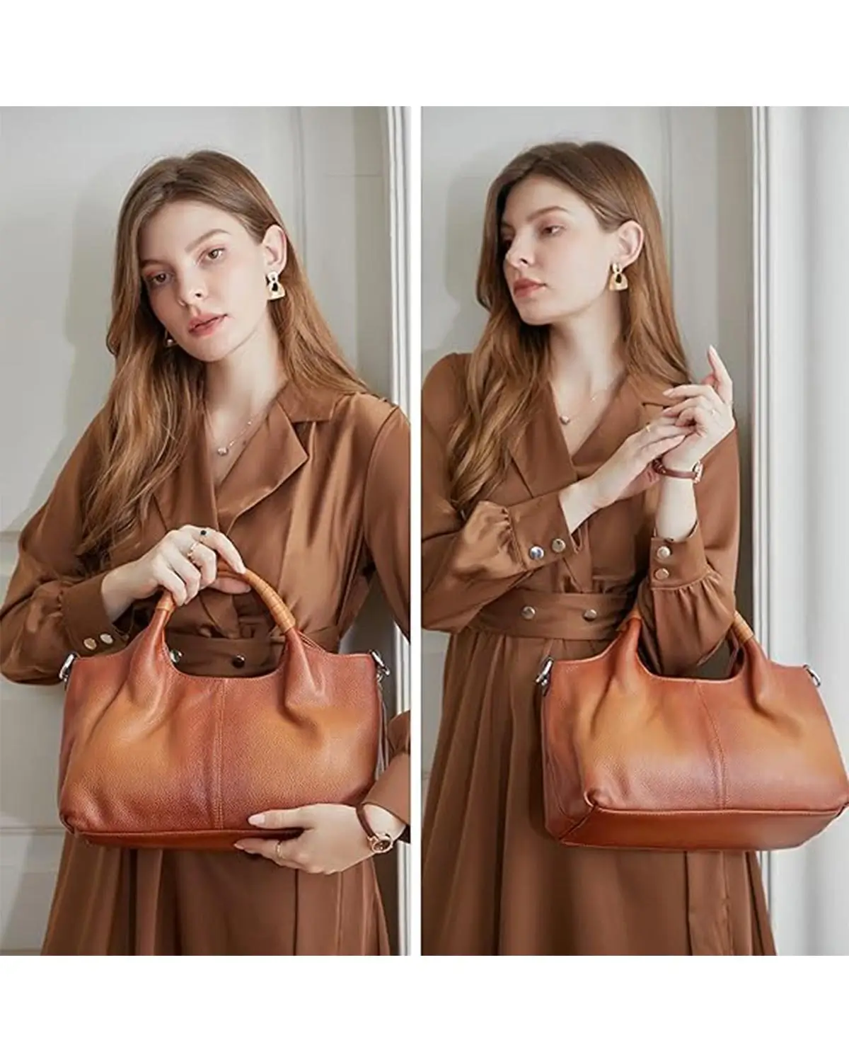 Iswee Genuine Leather Shoulder Bags
