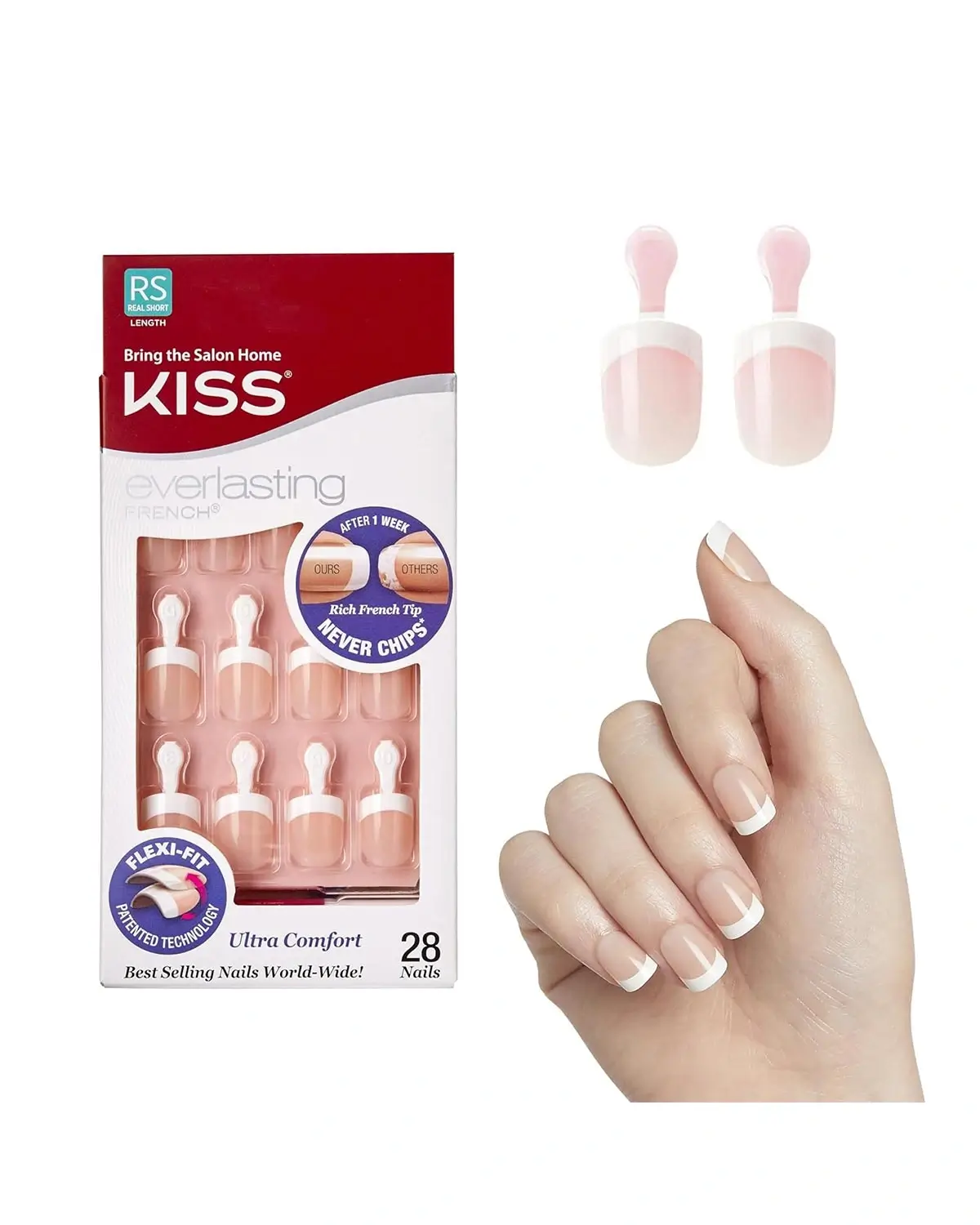 Kiss Everlasting French Fake Nail