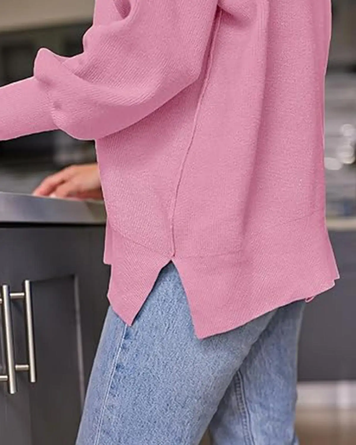 Lillusory Women Oversized Batwing Sweaters Fall Outfits