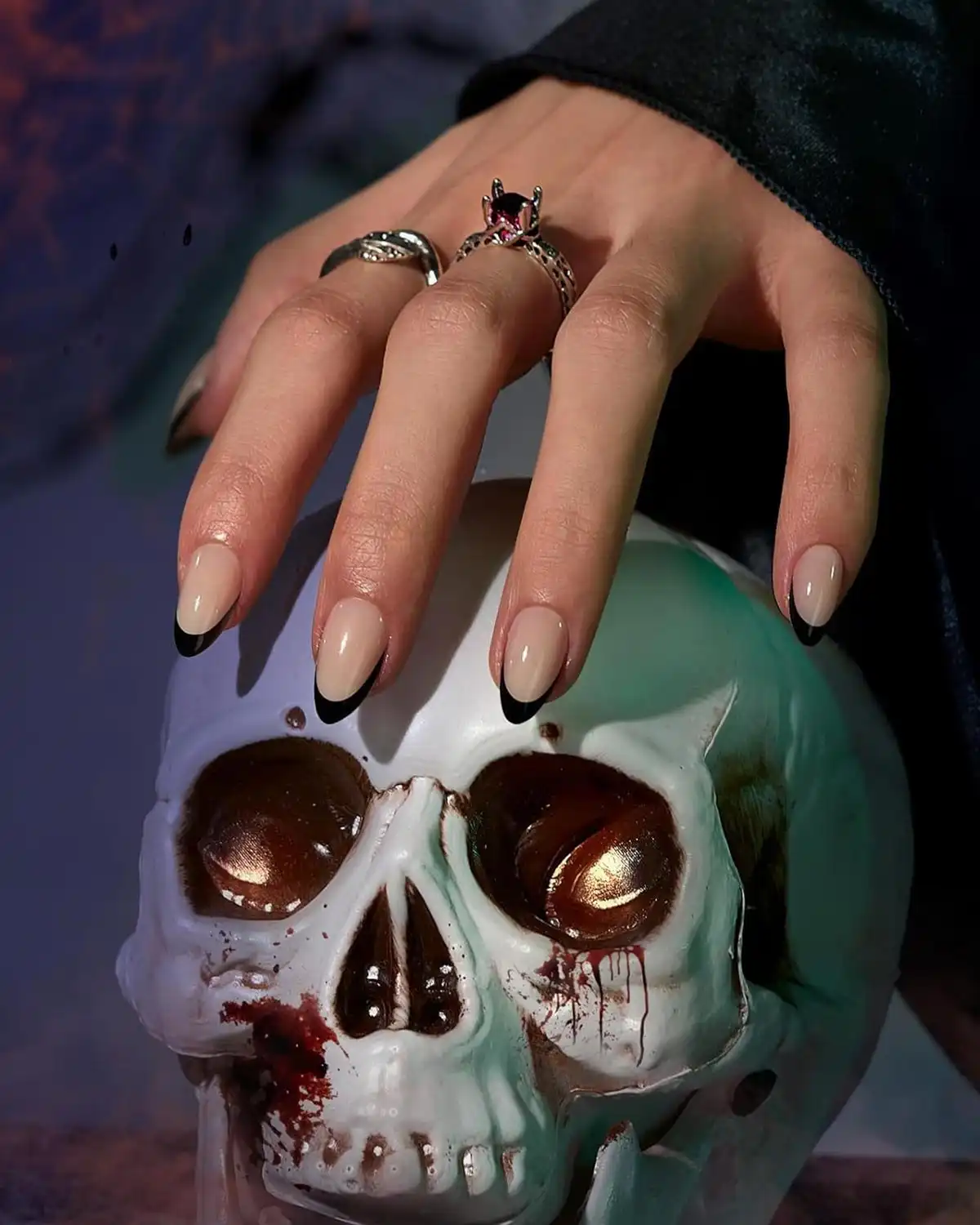 BTArtbox French Tip Press On Nails