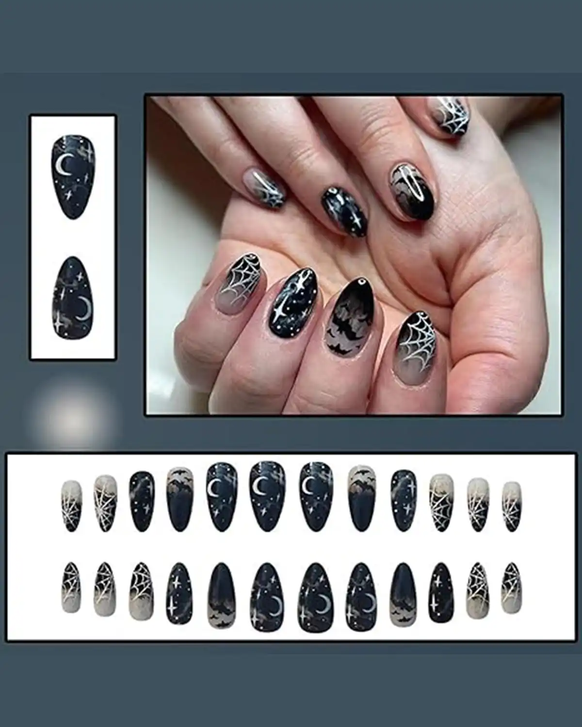 CHAONENG Halloween Press on Nail