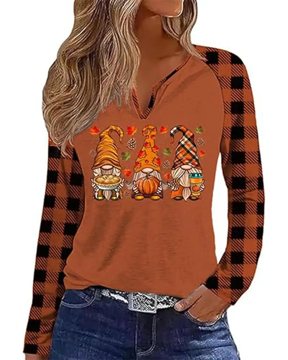 Earlymemb Halloween Shirt for Women