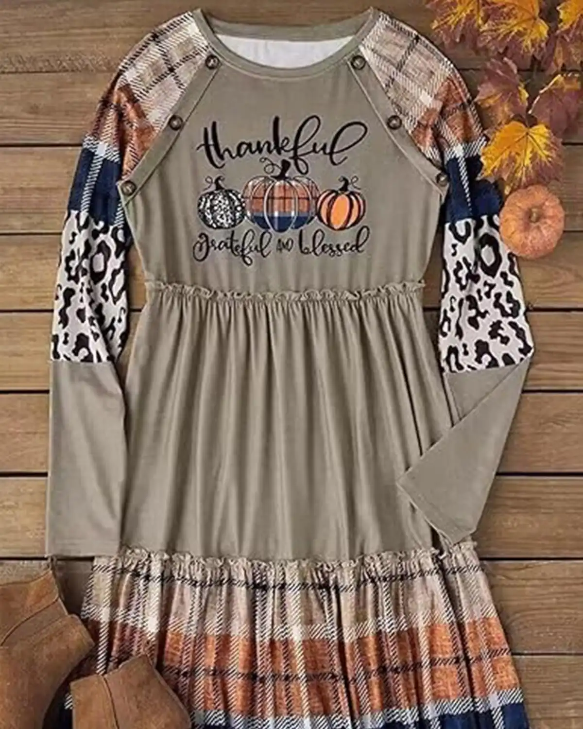 Earlymemb Pumpkin Shirt for Womens