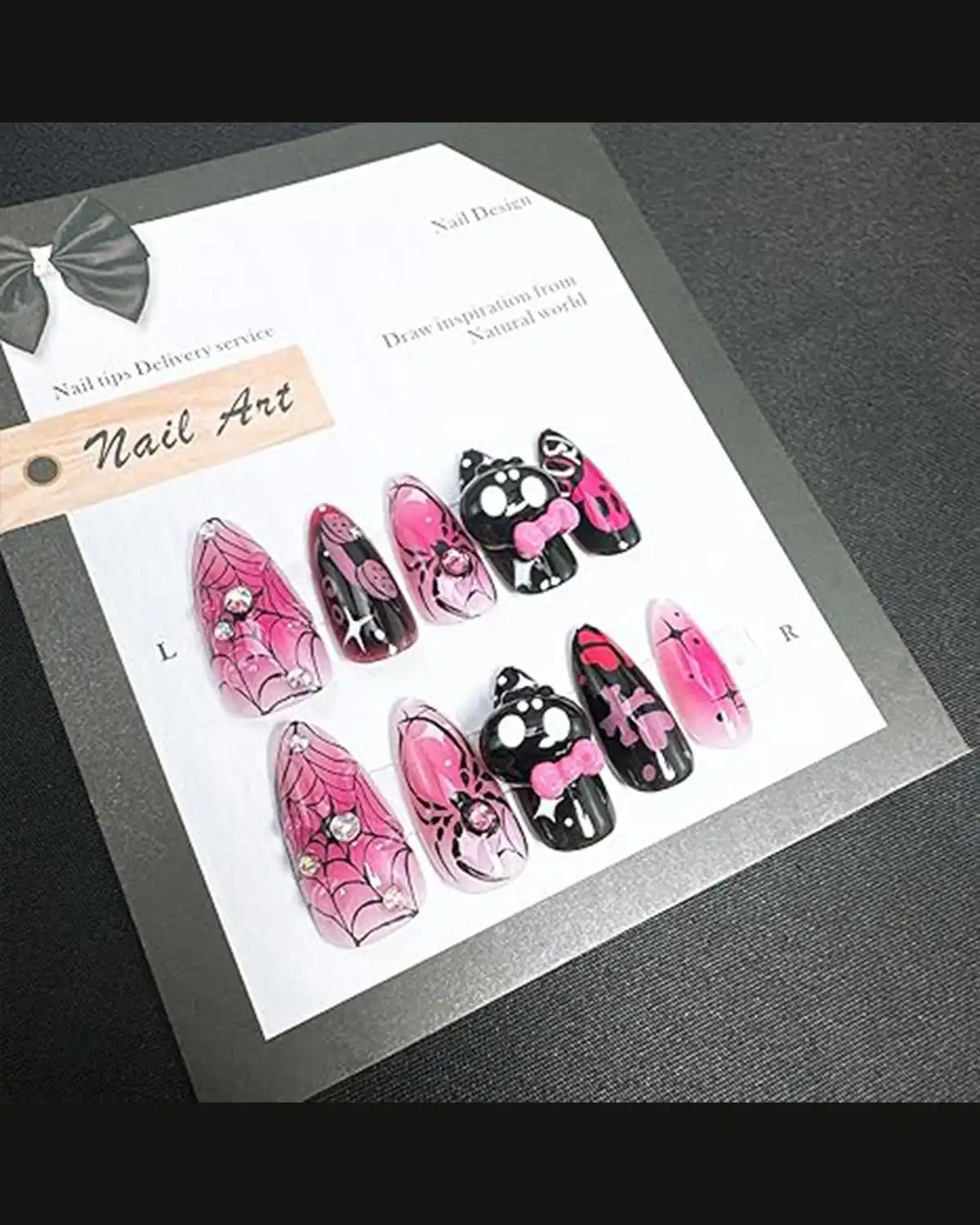 FDSQHSA Halloween Press on Nail
