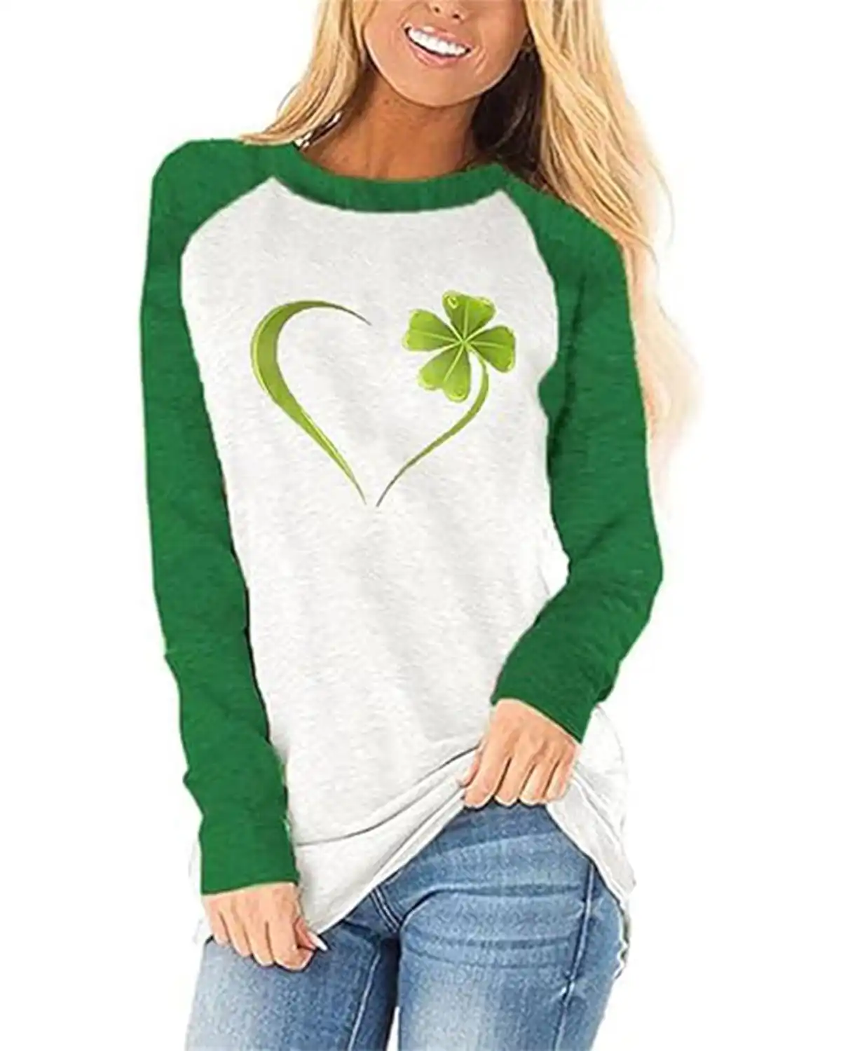 Fronage Leopard Long Sleeve Print Tops