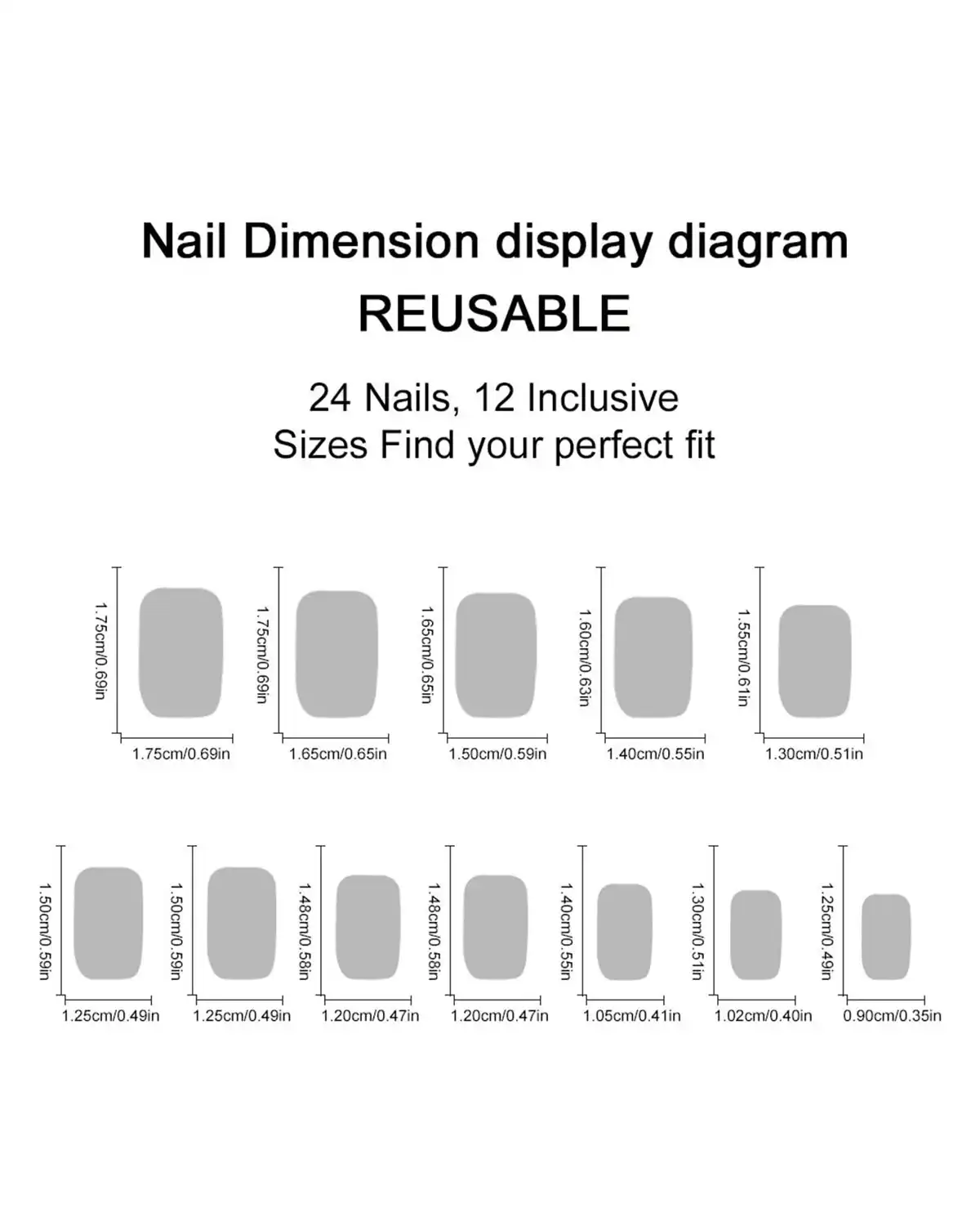 Generic Christmas Press on Nail