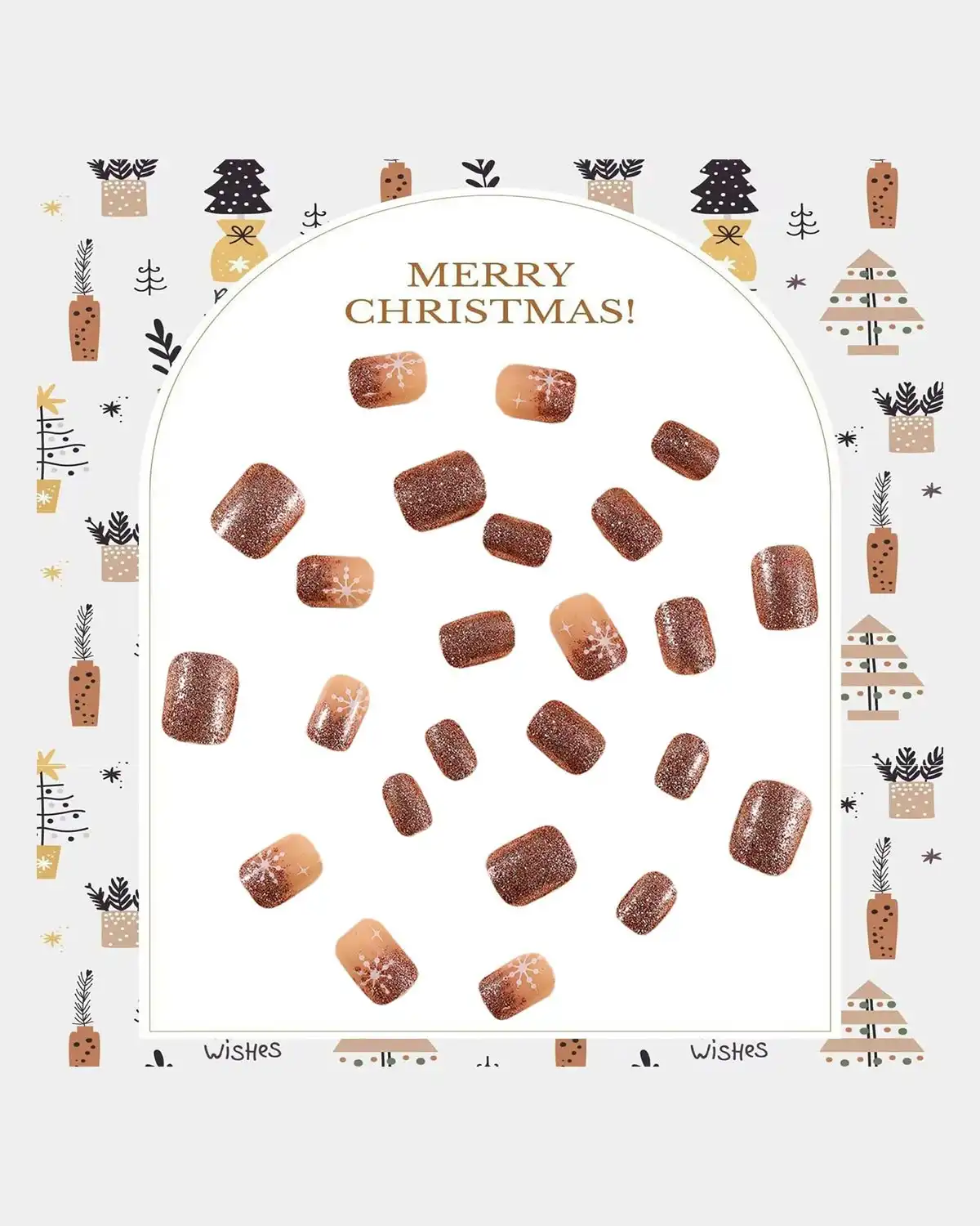 Generic Christmas Press on Nails