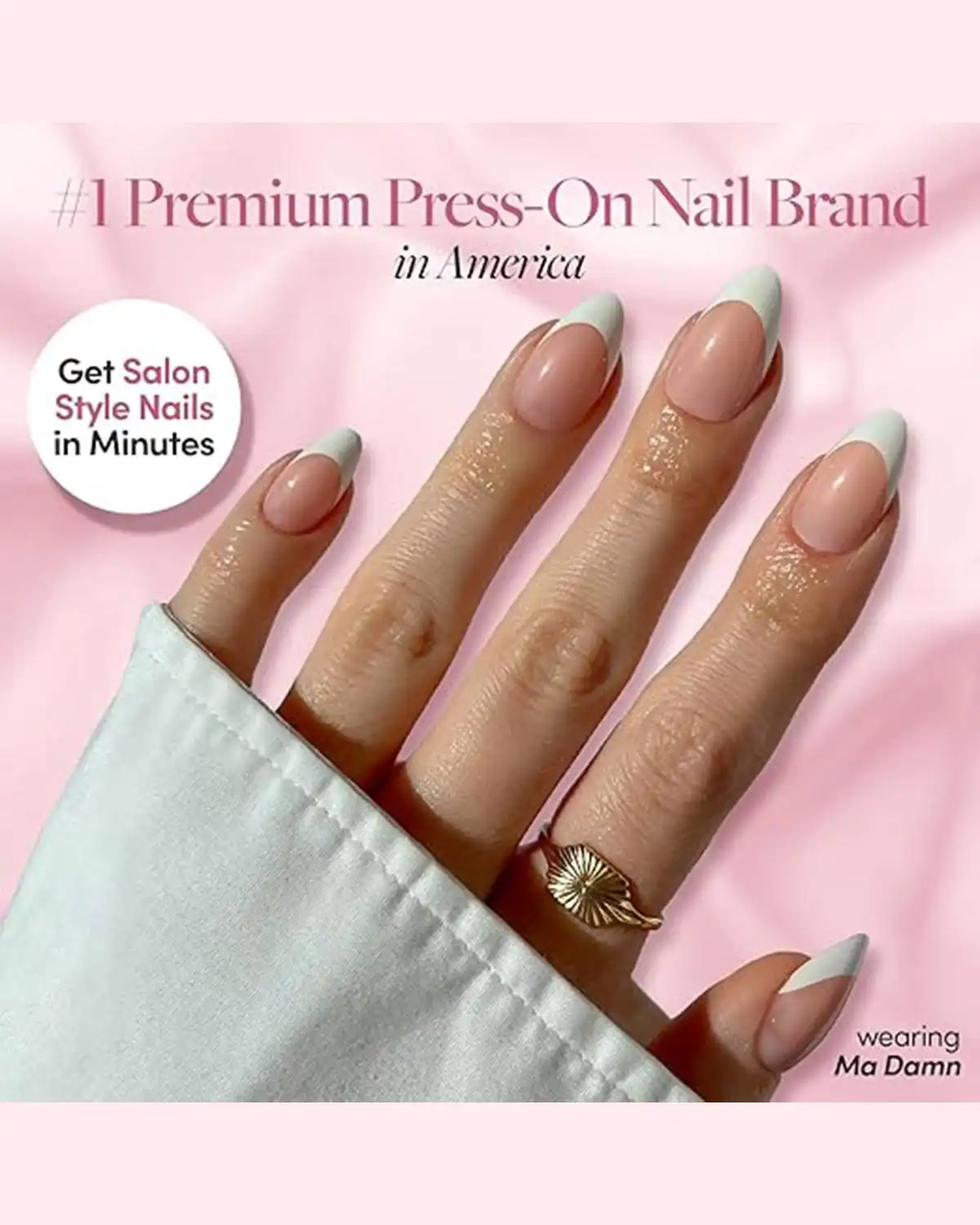 Glamnetic Super Strong Brush On Nail Glue for Women