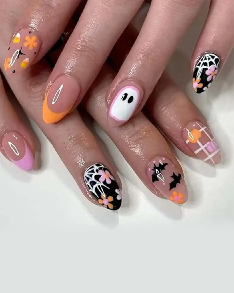 HPYFOI Halloween Press on Nails