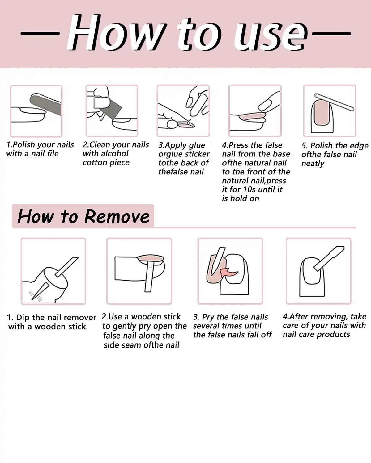 How to Use FUKIDOG Halloween Press on Nails