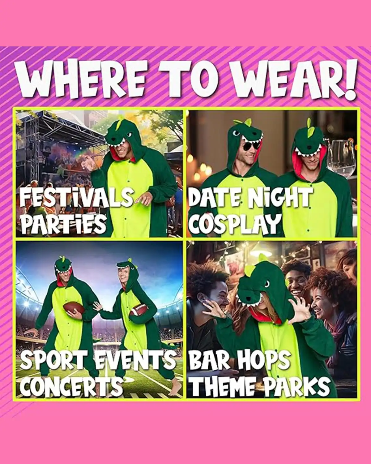 How to Use Funziez Dinosaur Costume