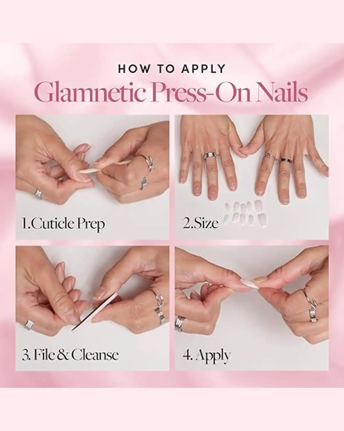 How to Use Glamnetic Super Strong Brush On Nail Glue for Women