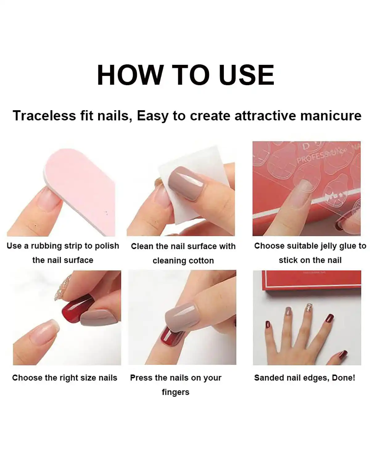 How to Use KRTBKR Cute Ghost Press on Nails