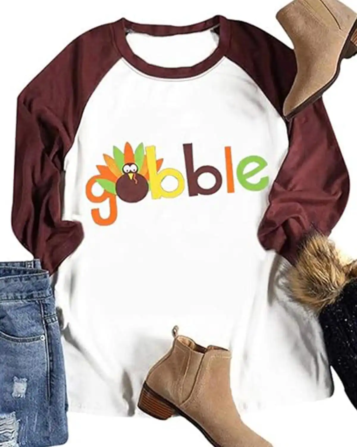 Hriuyi Thanksgiving Tees