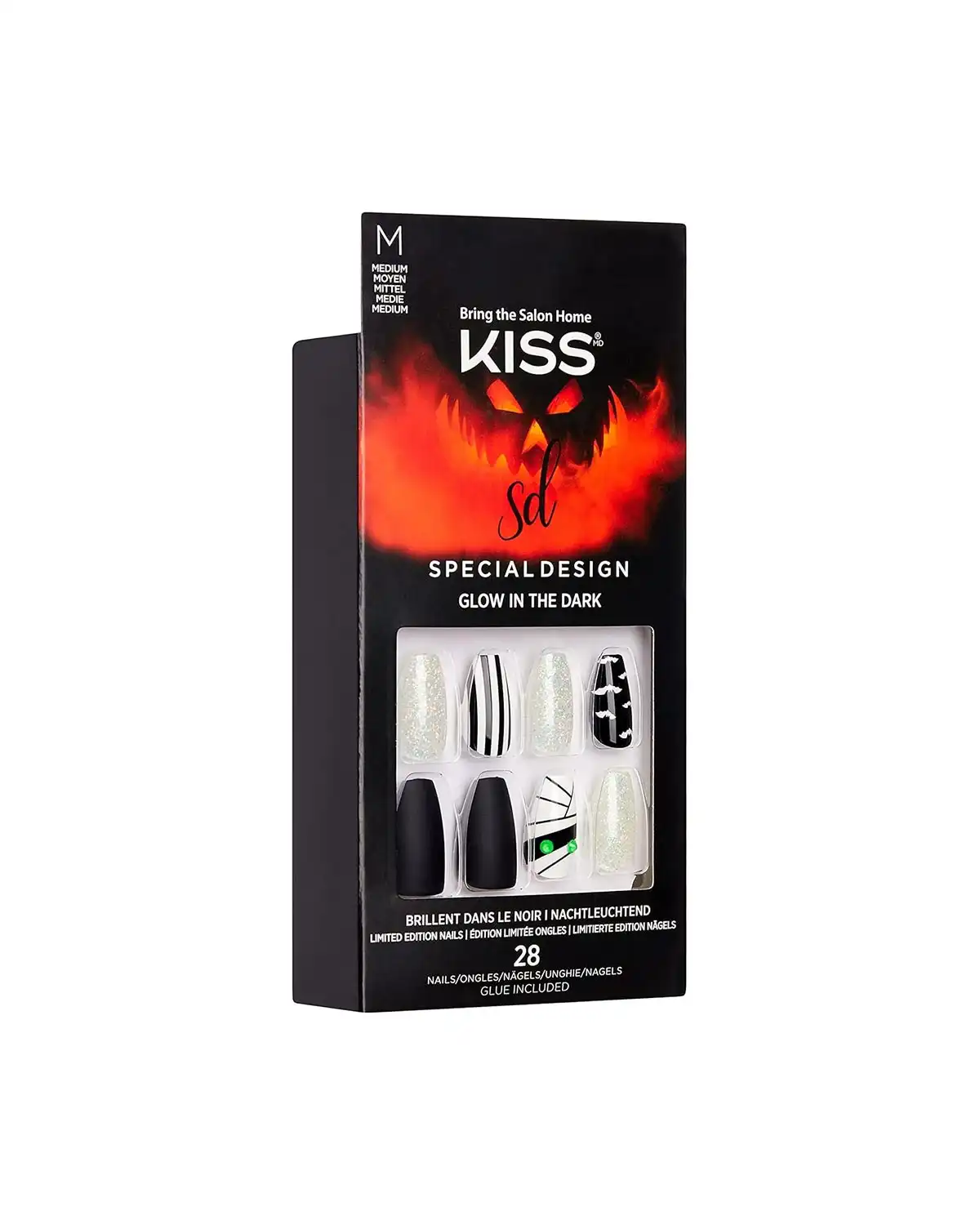 KISS Special Design Halloween Fake Nails for Womens