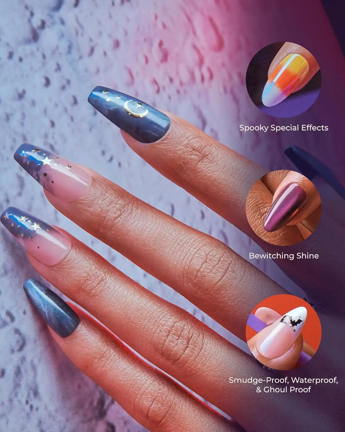 KISS Voguish Fantasy Halloween Press On Nail