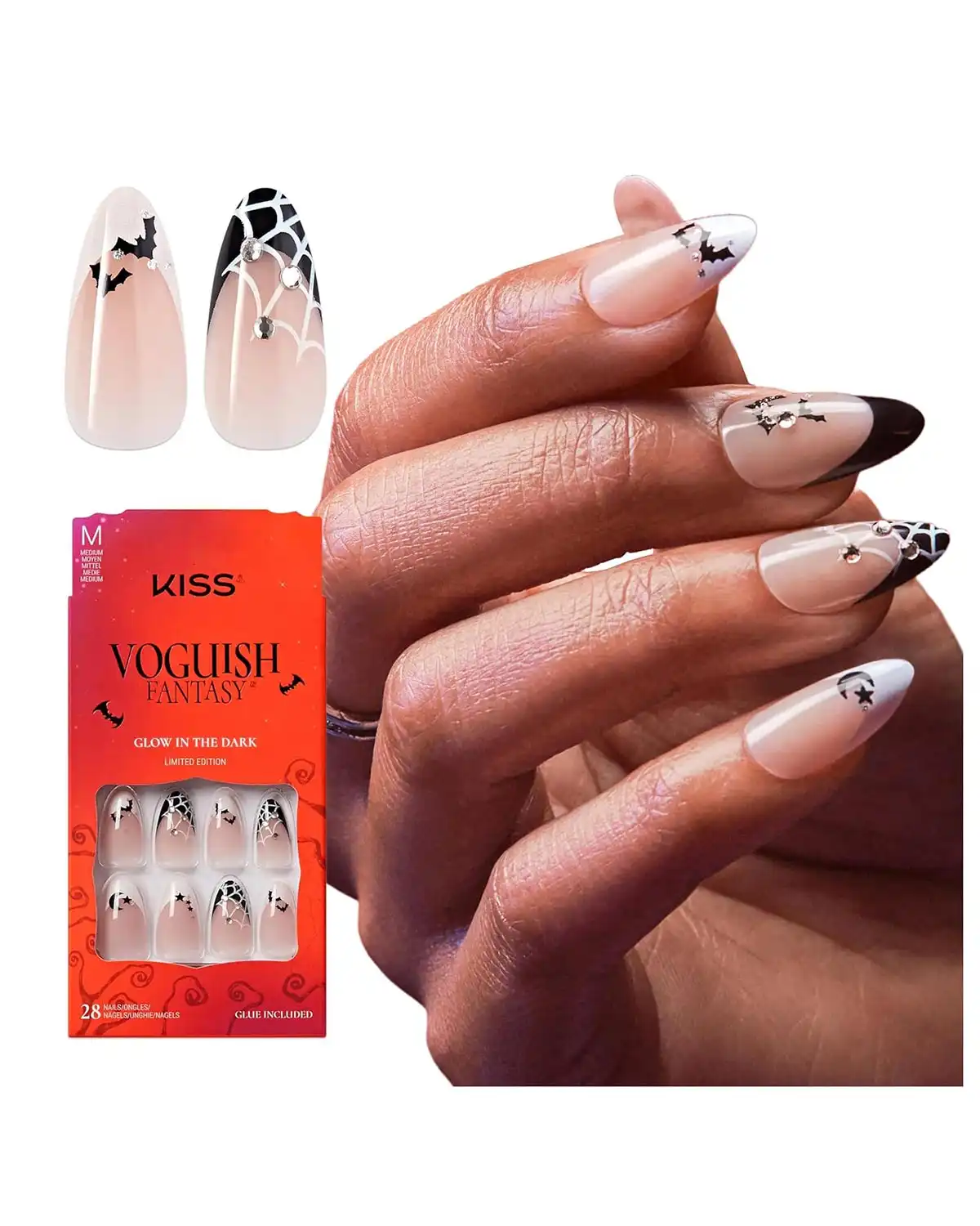 KISS Voguish Fantasy Halloween Press On Nails