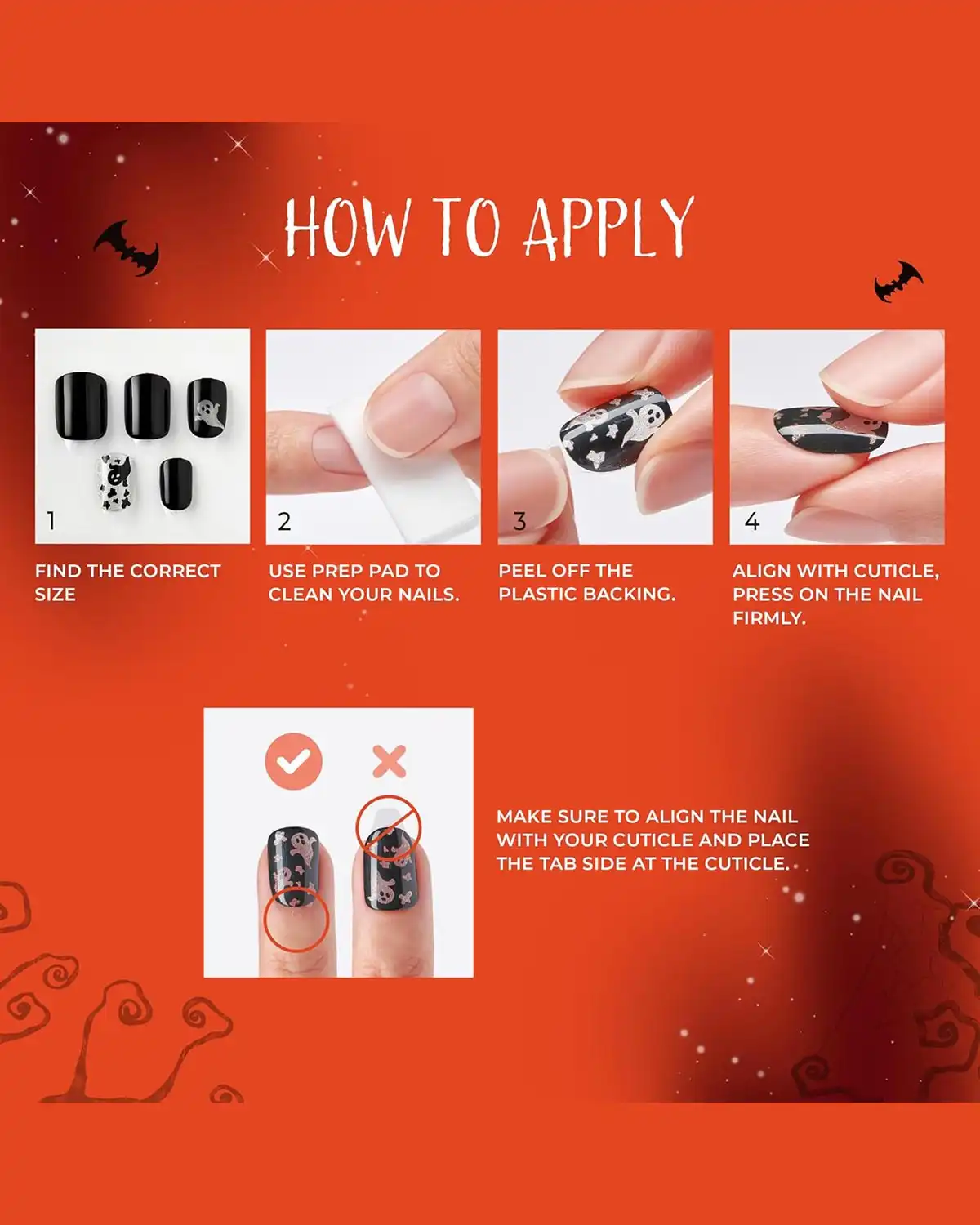 KISS imPRESS Halloween Nail