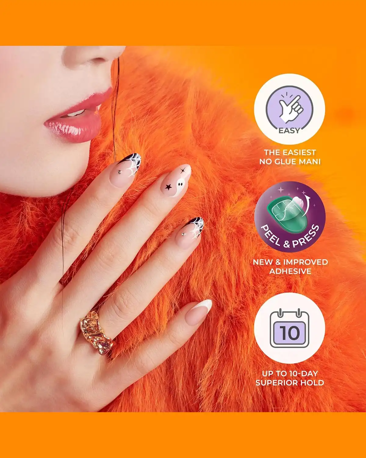 KISS imPRESS Halloween Press On Nails