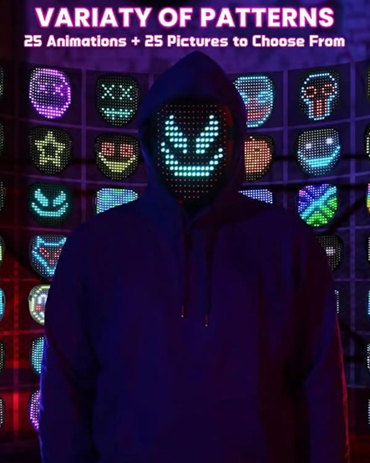 Led Mask Halloween Costume for Kids Adults Review