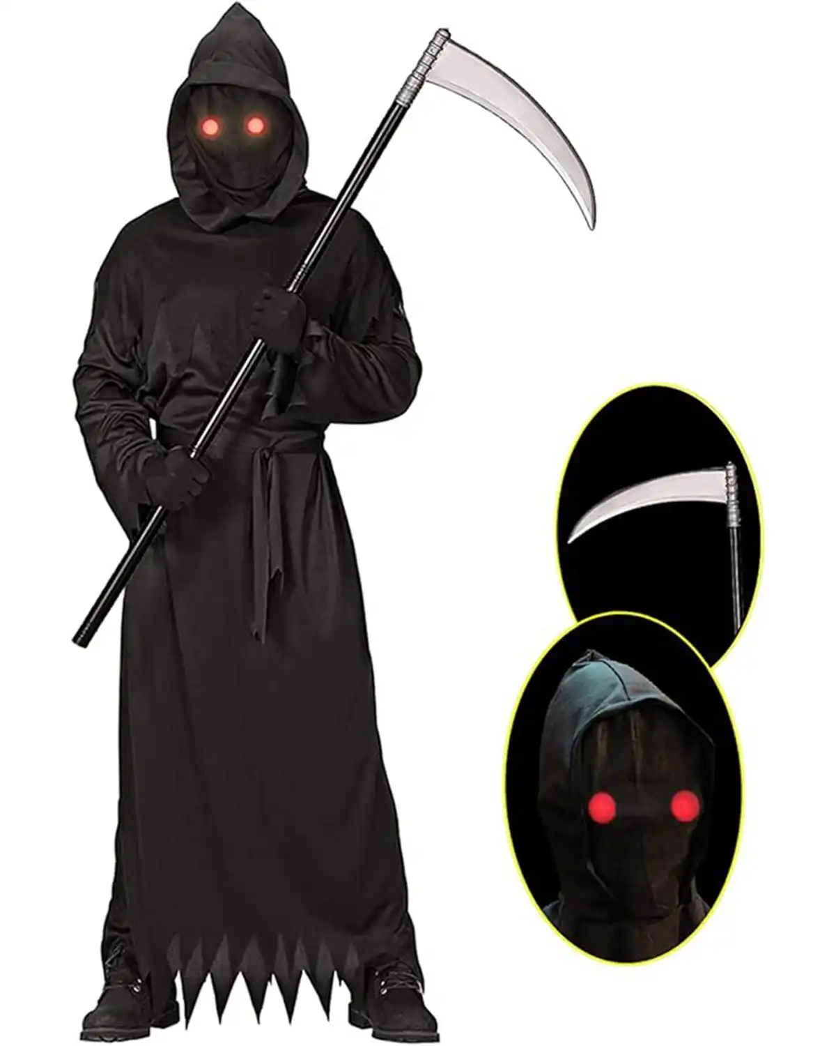 Lomesion Grim Reaper Halloween Costume for Women