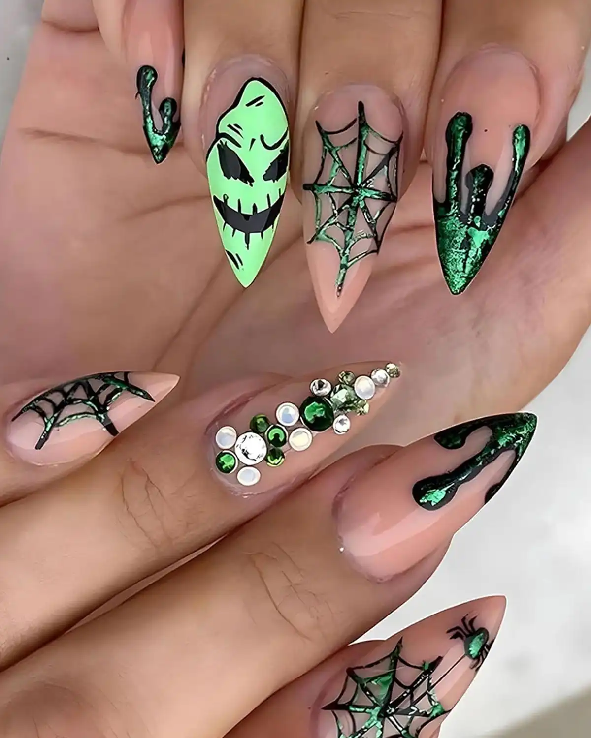MABKJLF Halloween Press on Nails Review