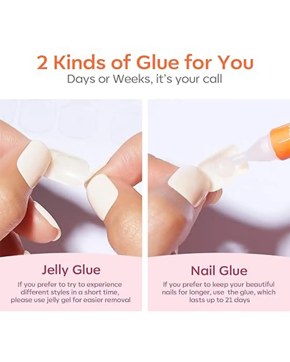 Modelones Red Cat Eyes Press on Nails