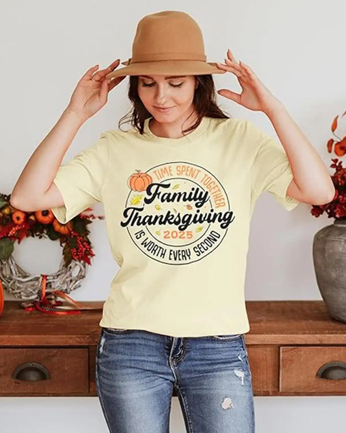 Myhalf Thanksgiving Family Vacation Shirts