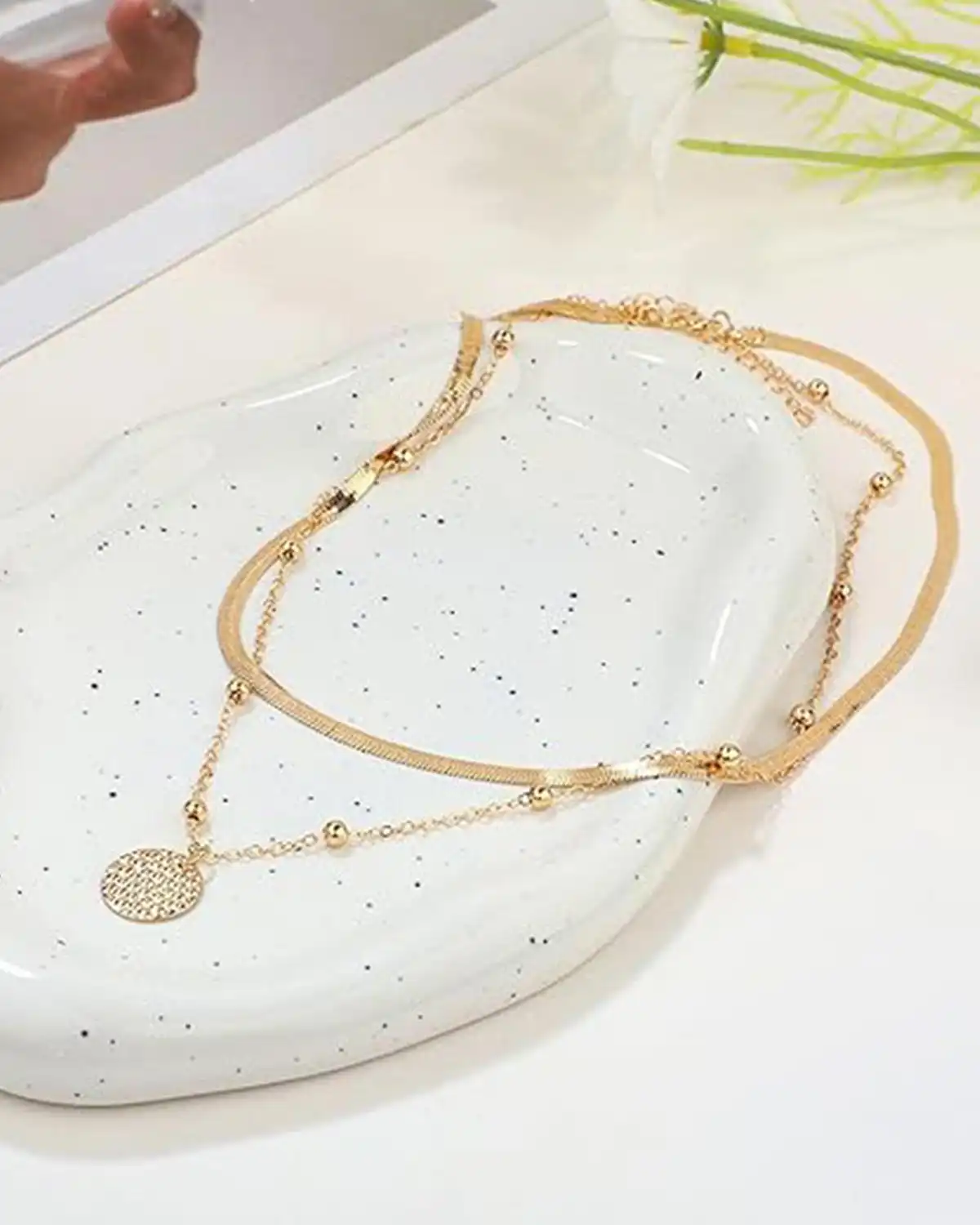 Newitin 69 Pieces Gold Jewelry Set for Women