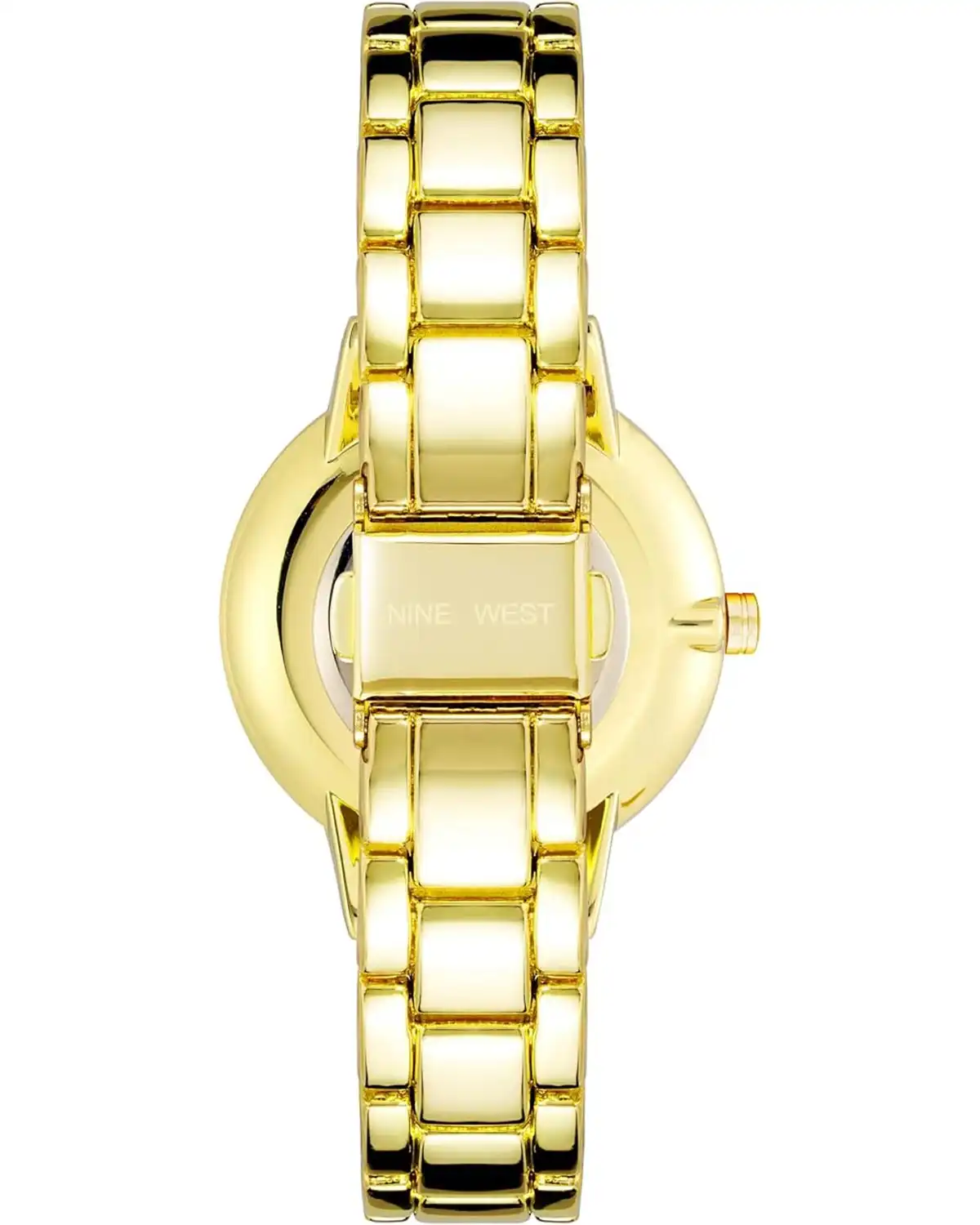 Nine West Women Crystal Accented Bracelet Watch for Womens