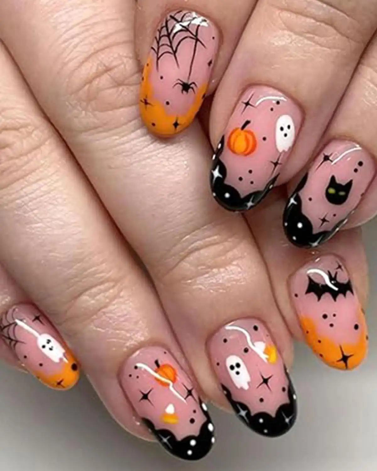 STADWWK Halloween Press on Nails