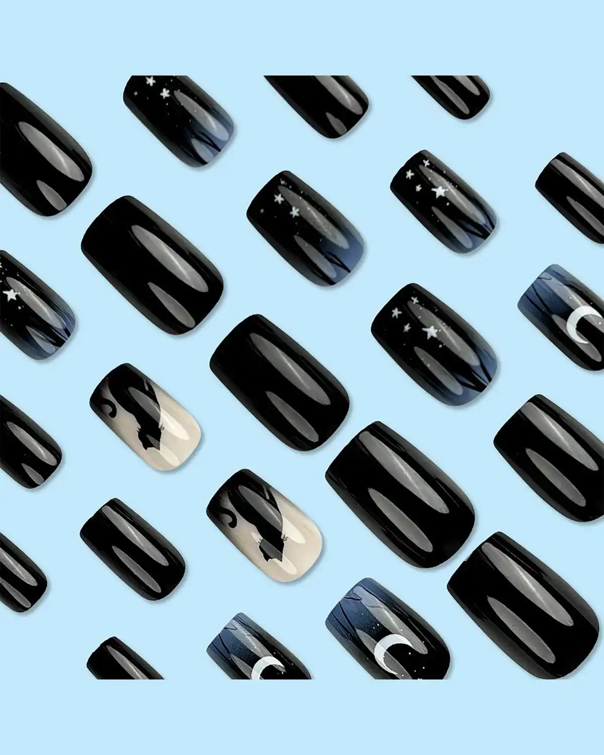 SWEKKE Halloween Press on Nail