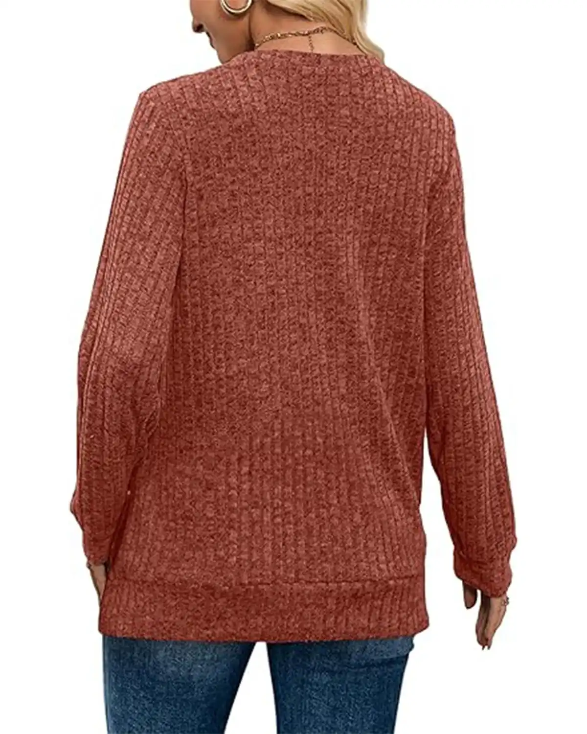 Sampeel V Neck Long Sleeve Shirts