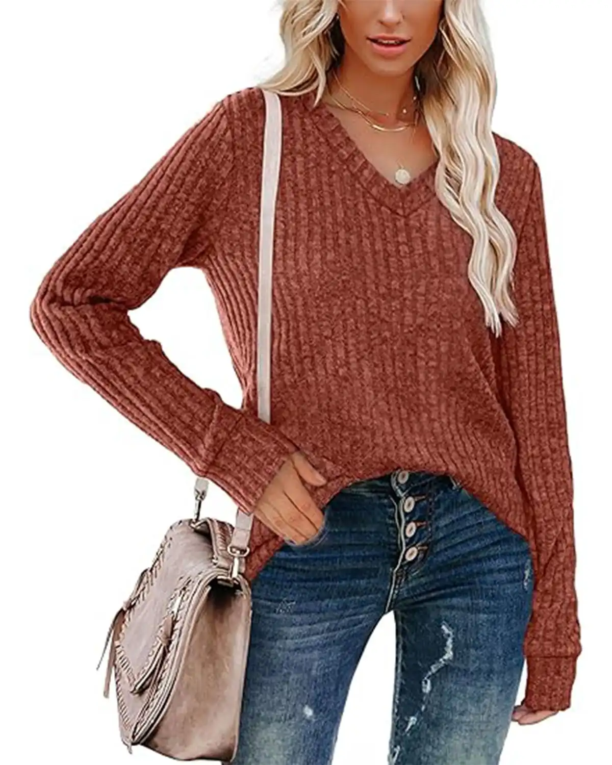 Sampeel V Neck Shirts for Women