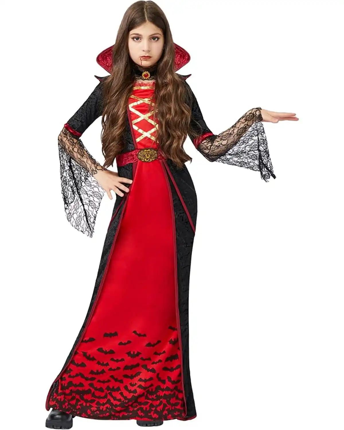 Spooktacular Creations Royal Vampire Costume for Girl