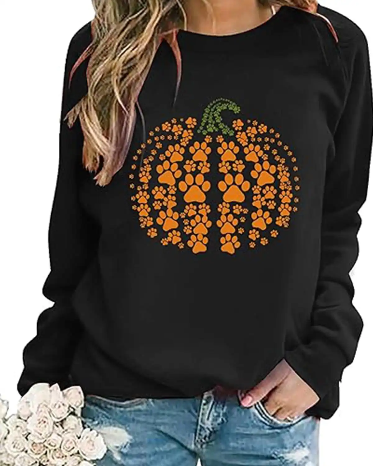 Urvatac Fall Pumpkin Sweatshirts