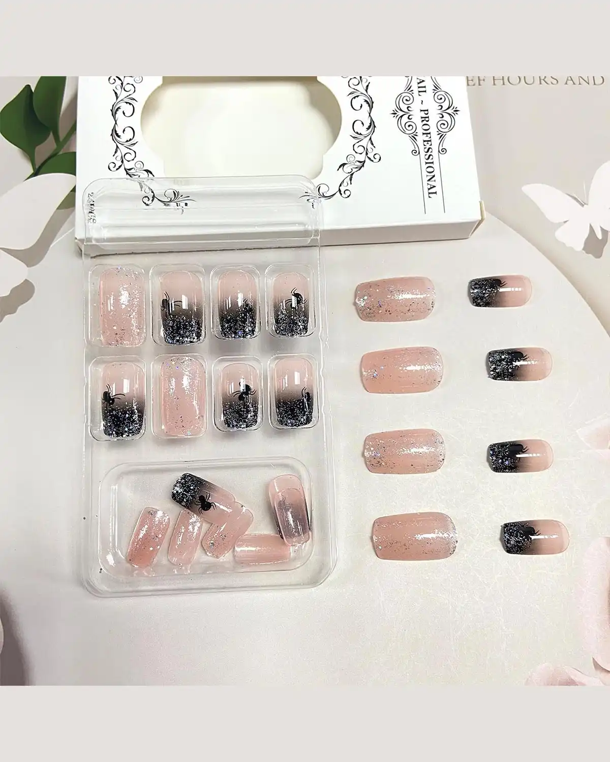 Vopintpy Halloween Press on Nails for Women