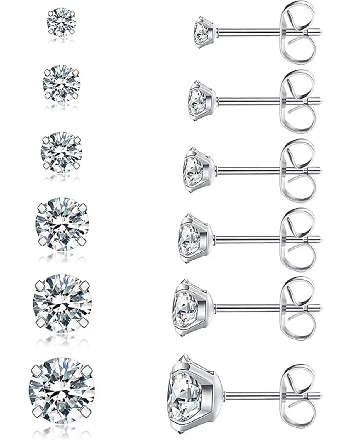 Wssxc 6 Pairs Stud Earrings Set Review