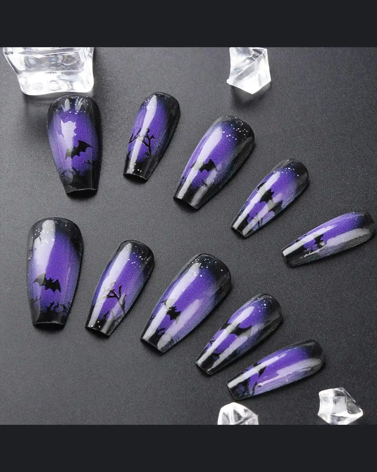 YOJIATOP Halloween Press on Nails For Women