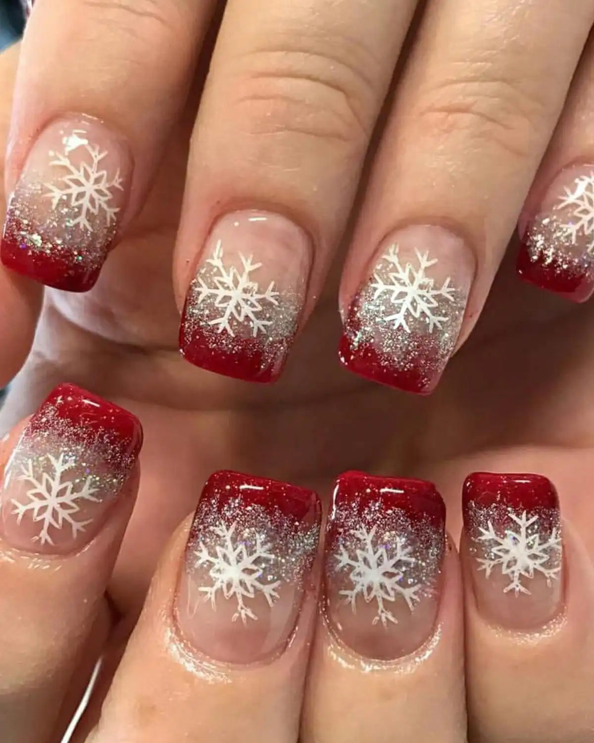 Bsbtbz Christmas Press on Nails