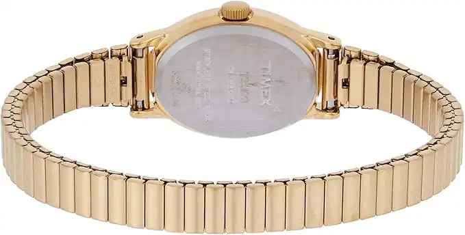 Timex Women's Cavatina Watch - TPearl Dial Gold-Tone Case for Women
