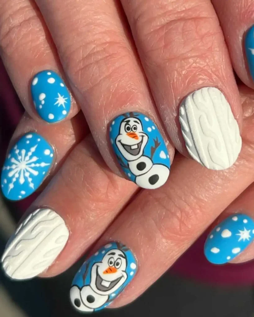 Hjkdsfd 24Pcs Christmas Press on Nails