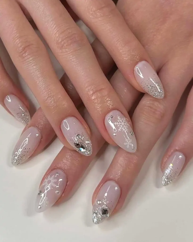 Nzraestrs Christmas Press on Nails