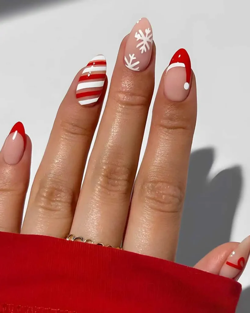 Sevgob Christmas Press on Nails