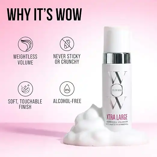 COLOR WOW Xtra Large Volumizer Feature