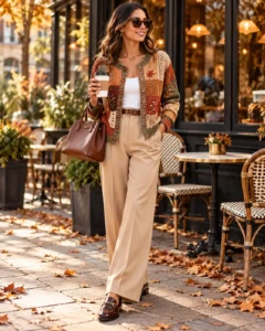 Cardigan Plaid Sweaters for Women