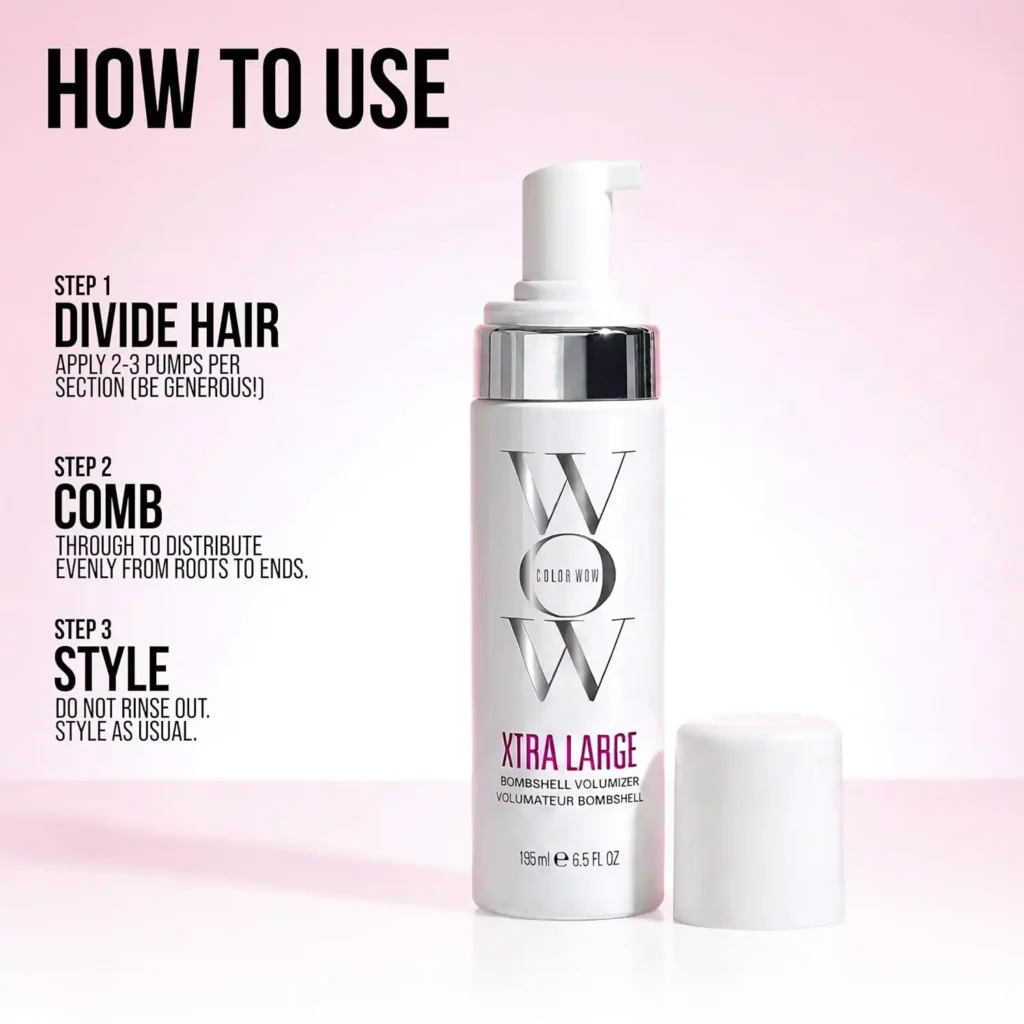 How to Use COLOR WOW Xtra Large Volumizer